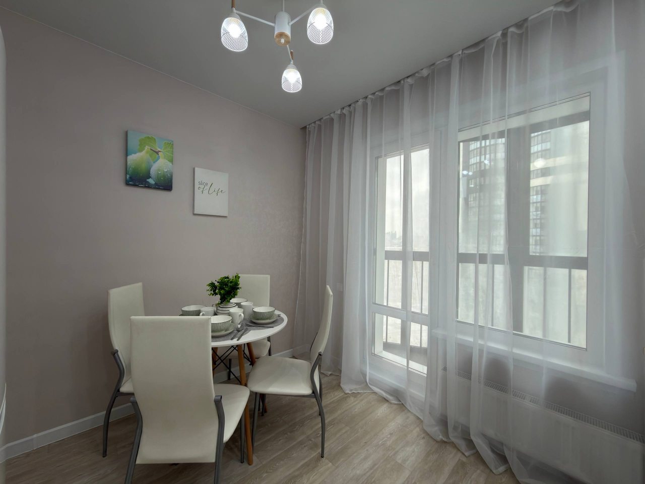 Шестиместный (Ясный берег 33, 9 этаж), Апартаменты HOME Ясный берег 33
