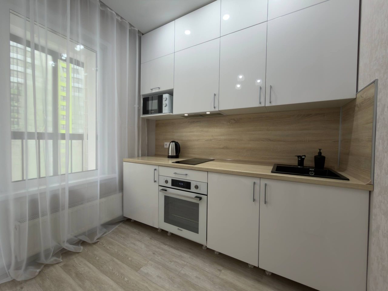 Шестиместный (Ясный берег 33, 9 этаж), Апартаменты HOME Ясный берег 33
