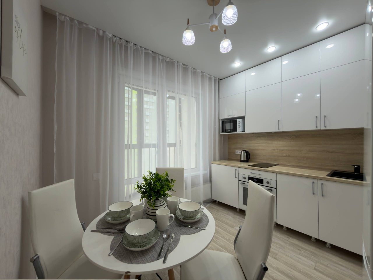 Шестиместный (Ясный берег 33, 9 этаж), Апартаменты HOME Ясный берег 33
