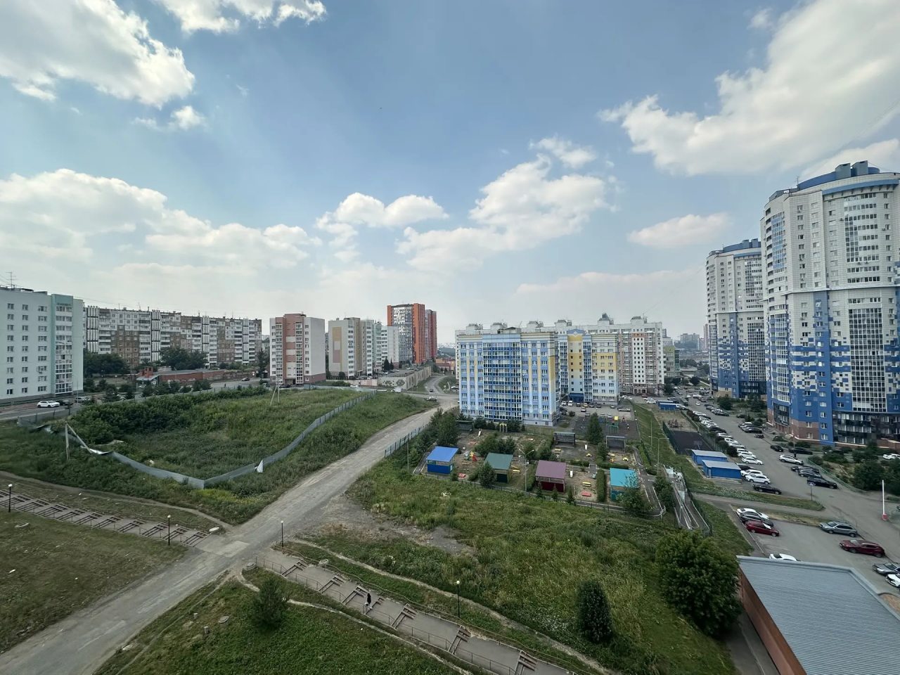 Вид из окна