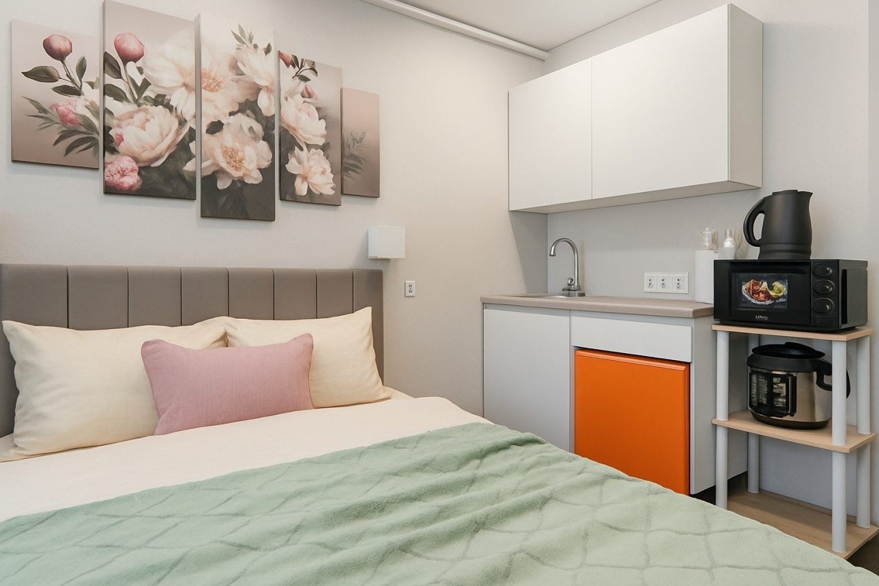 Апартаменты (Студия у ТРК Семья — Liberty Sity Apartments), Апартаменты Liberty Sity Apartments
