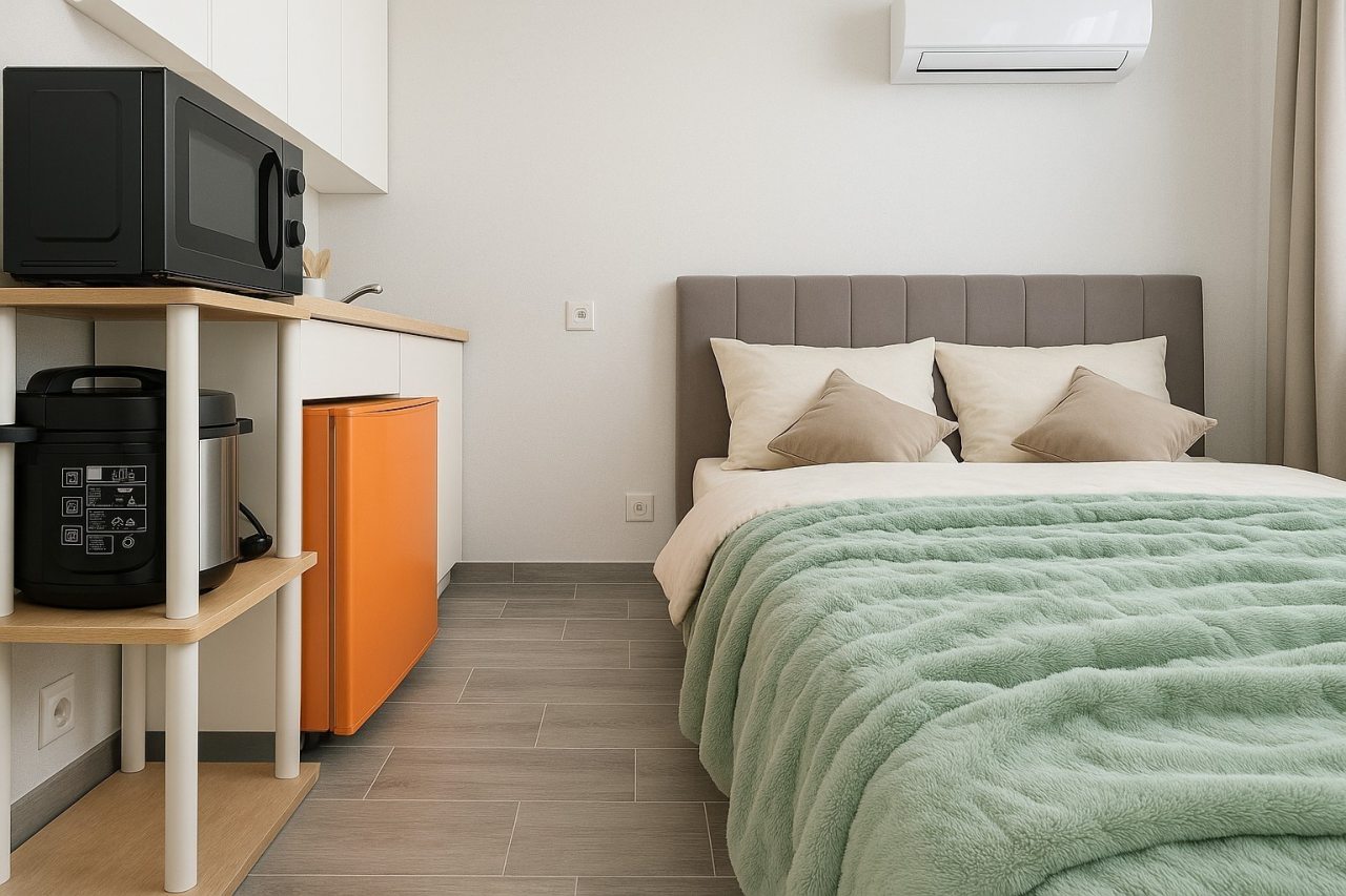 Улучшенный (Студия у проспекта Октября — Liberty Sity Apartments), Апартаменты Liberty Sity Apartments