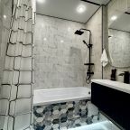 Полулюкс (Квартира 1-к. 42 м². «Изумрудная»), Апартаменты На Красных Партизан