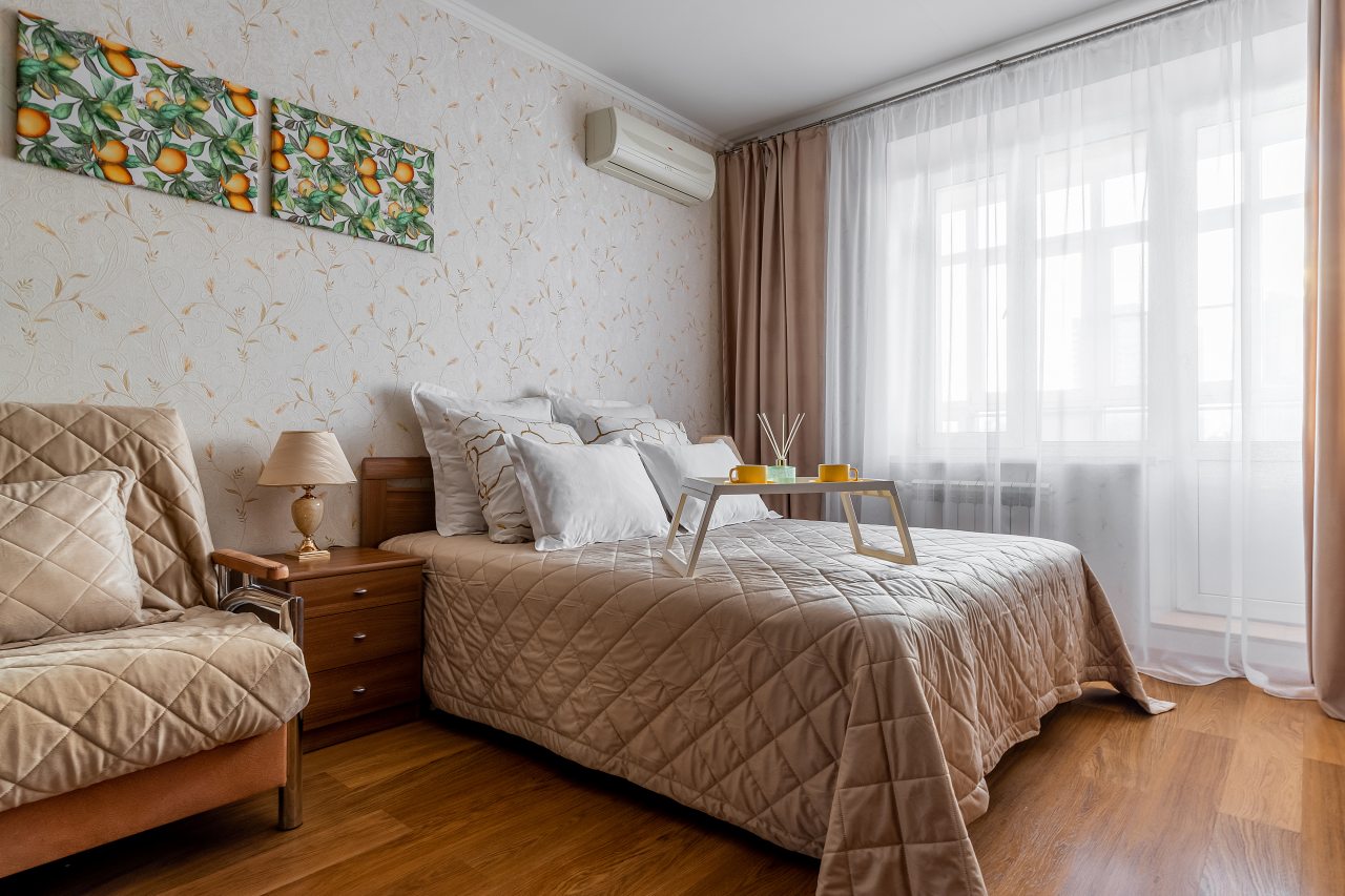 Четырехместный (SunSet Лимоны 1-комнатная квартира), Апартаменты SunSet на ул. Белинского