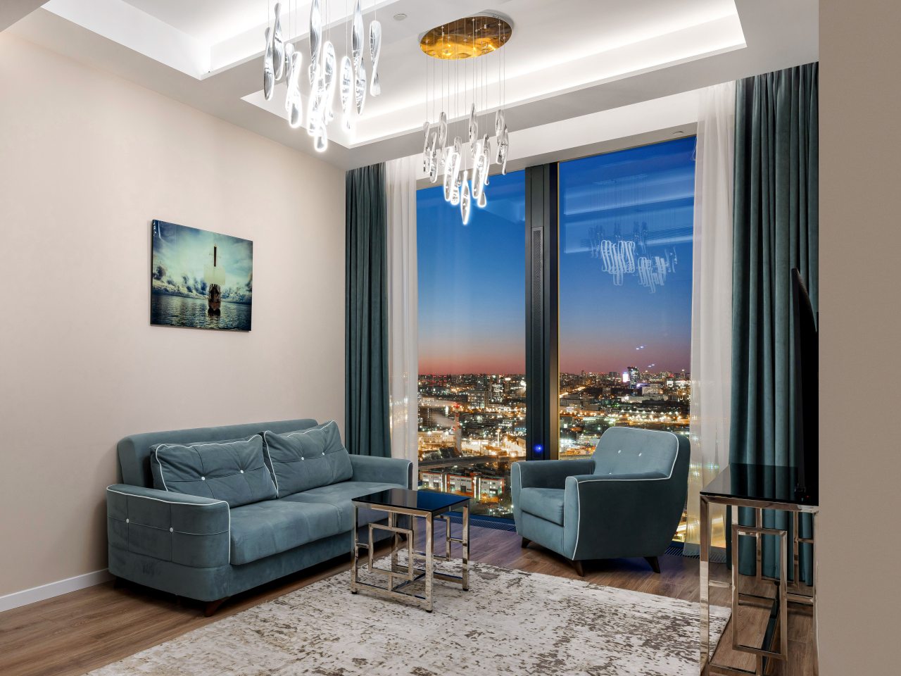 Апартаменты (Уютные семейные апартаменты на 31 этаже), Апартаменты New Level City