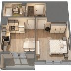 Апартаменты (RoomyRoom Сенат), Апартаменты RoomyRoom Сенат