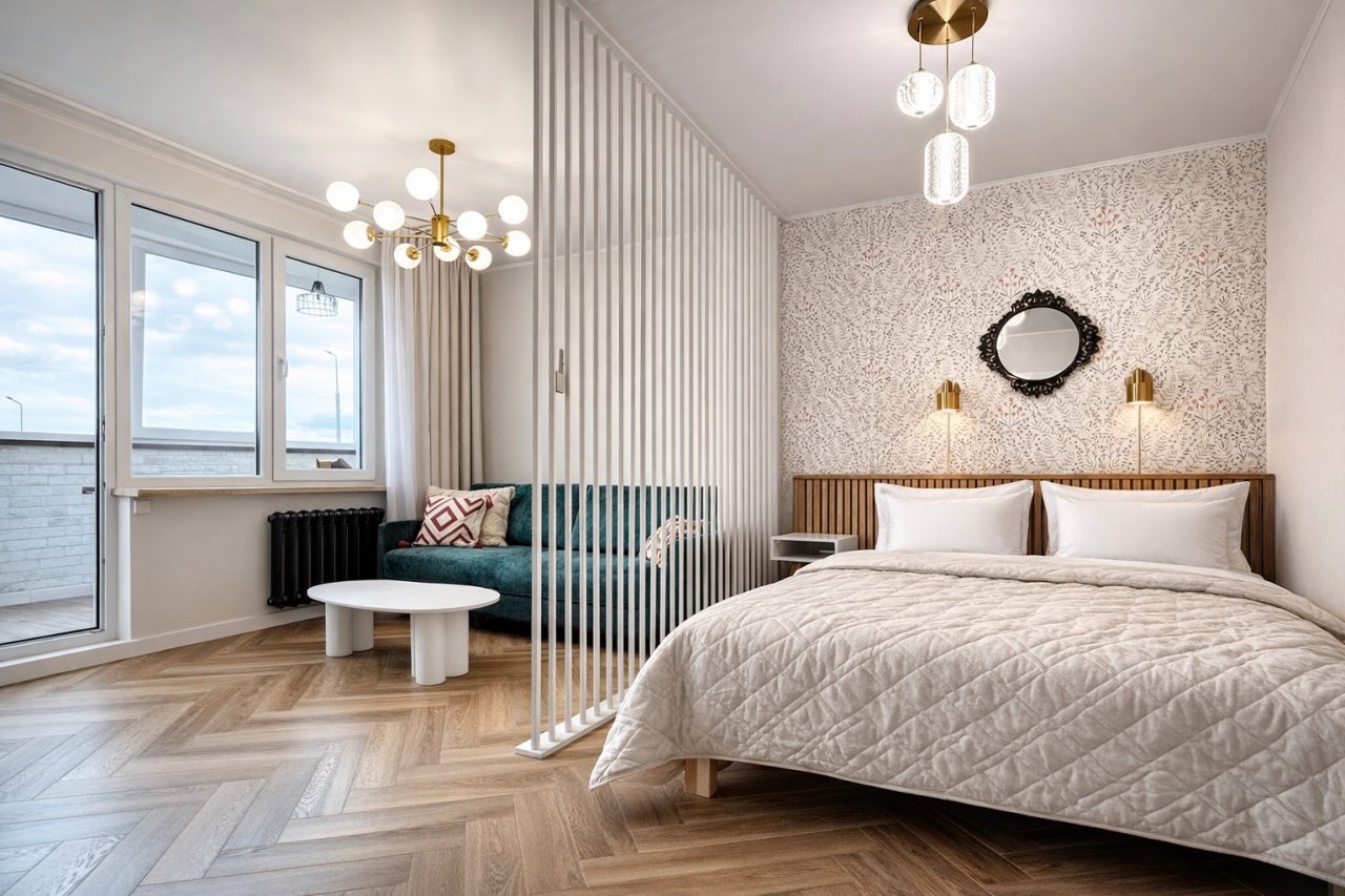 Апартаменты (ApartMari Атмосферные апартаменты рядом с островом Канта и Рыбной деревней), Апартаменты ApartMari на Генерала Павлова 8