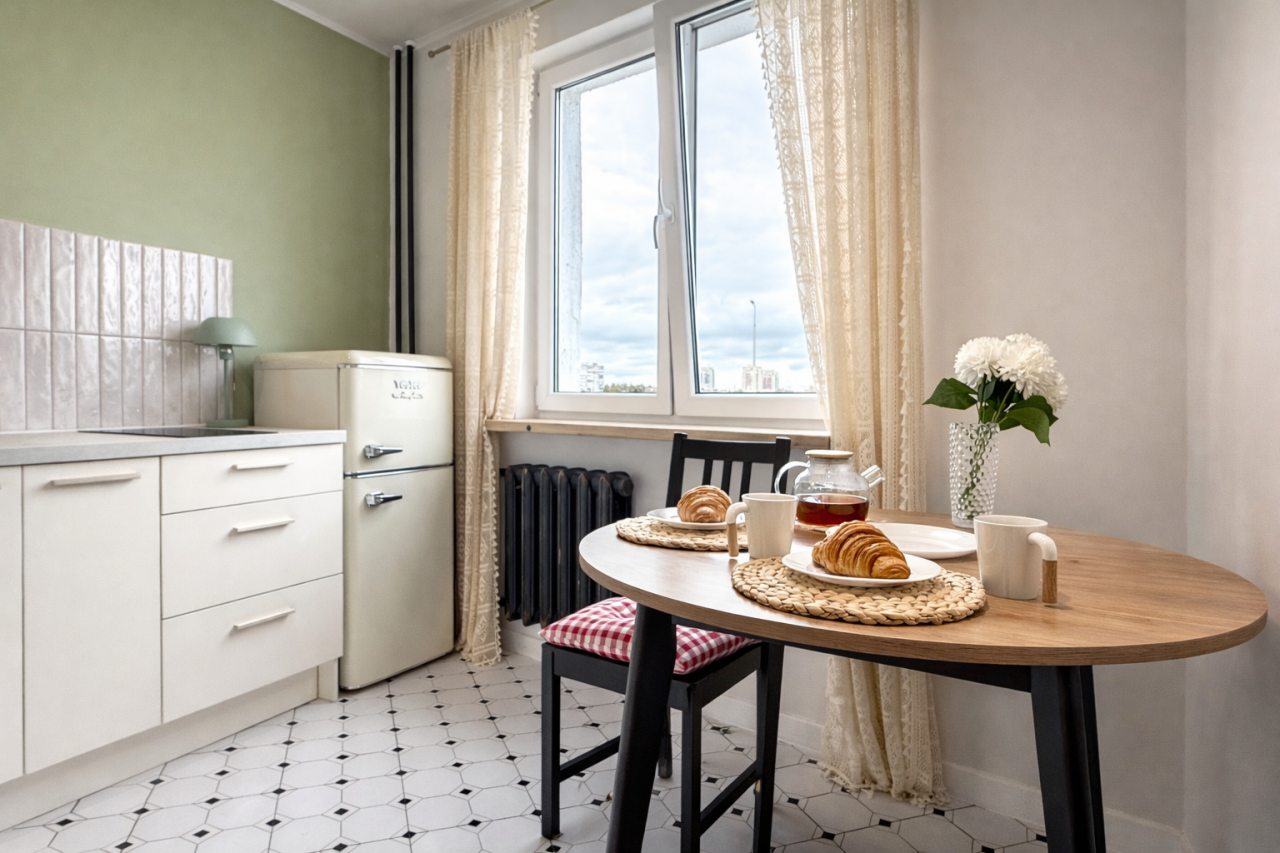 Апартаменты (ApartMari Атмосферные апартаменты рядом с островом Канта и Рыбной деревней), Апартаменты ApartMari на Генерала Павлова 8