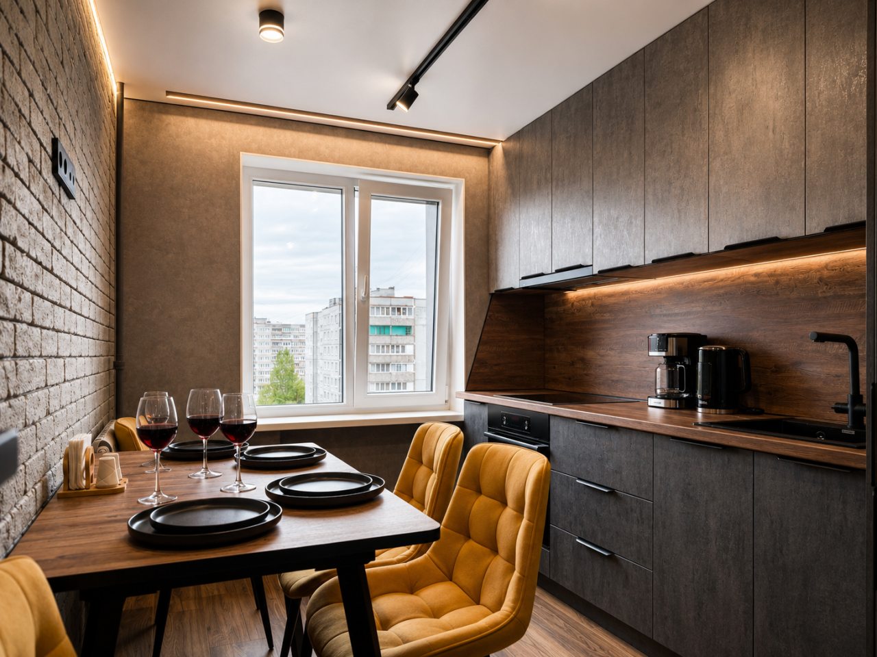 Апартаменты (ApartMari Стильная 3-комнатная квартира в центре Калининграда возле острова Канта), Апартаменты ApartMari на Октябрьской 27