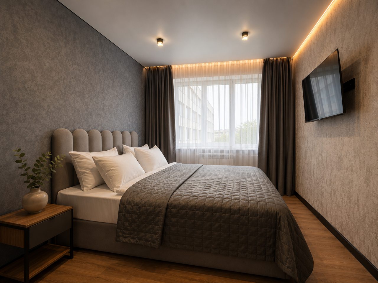 Апартаменты (ApartMari Стильная 3-комнатная квартира в центре Калининграда возле острова Канта), Апартаменты ApartMari на Октябрьской 27