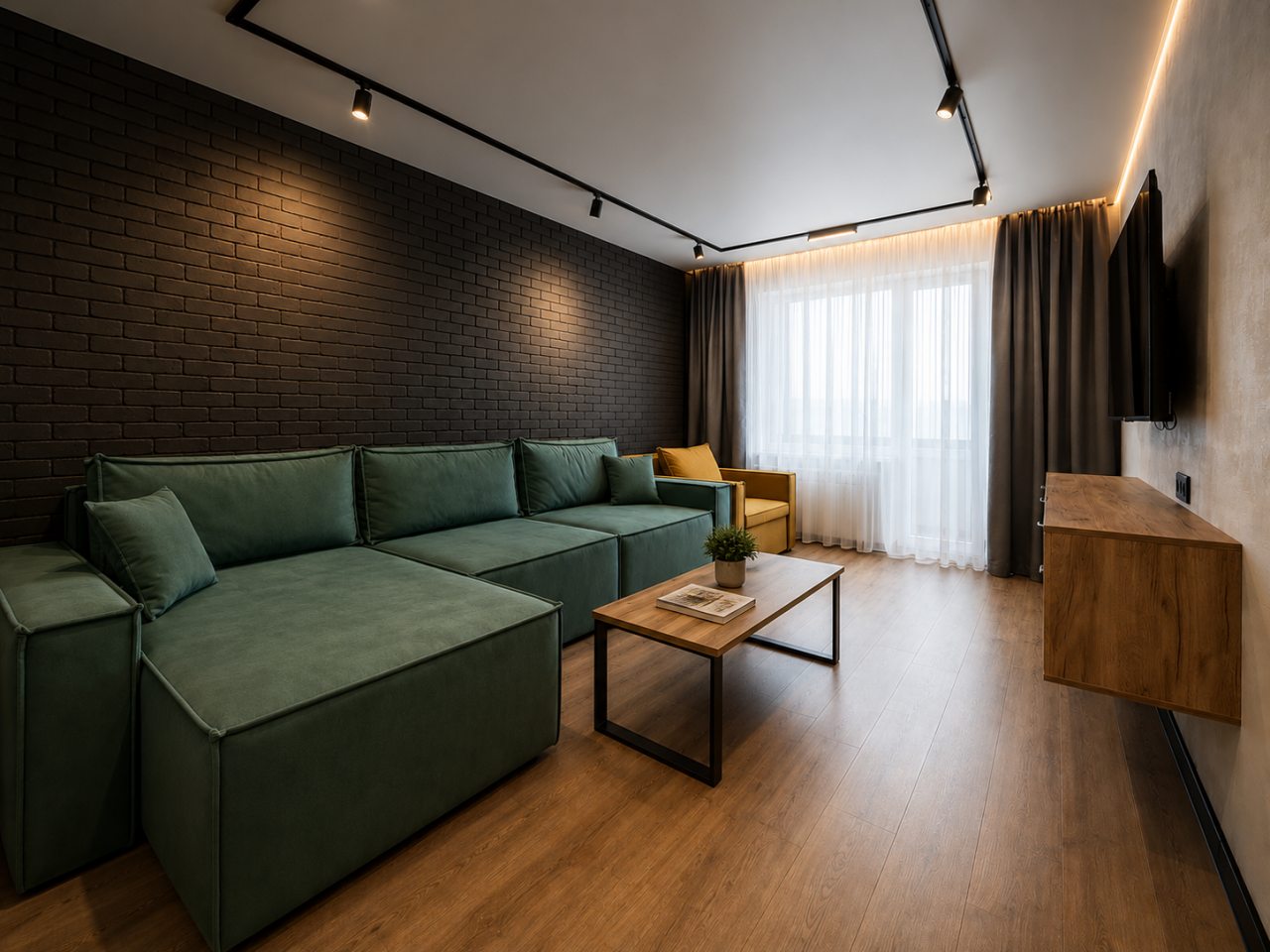 Апартаменты (ApartMari Стильная 3-комнатная квартира в центре Калининграда возле острова Канта), Апартаменты ApartMari на Октябрьской 27