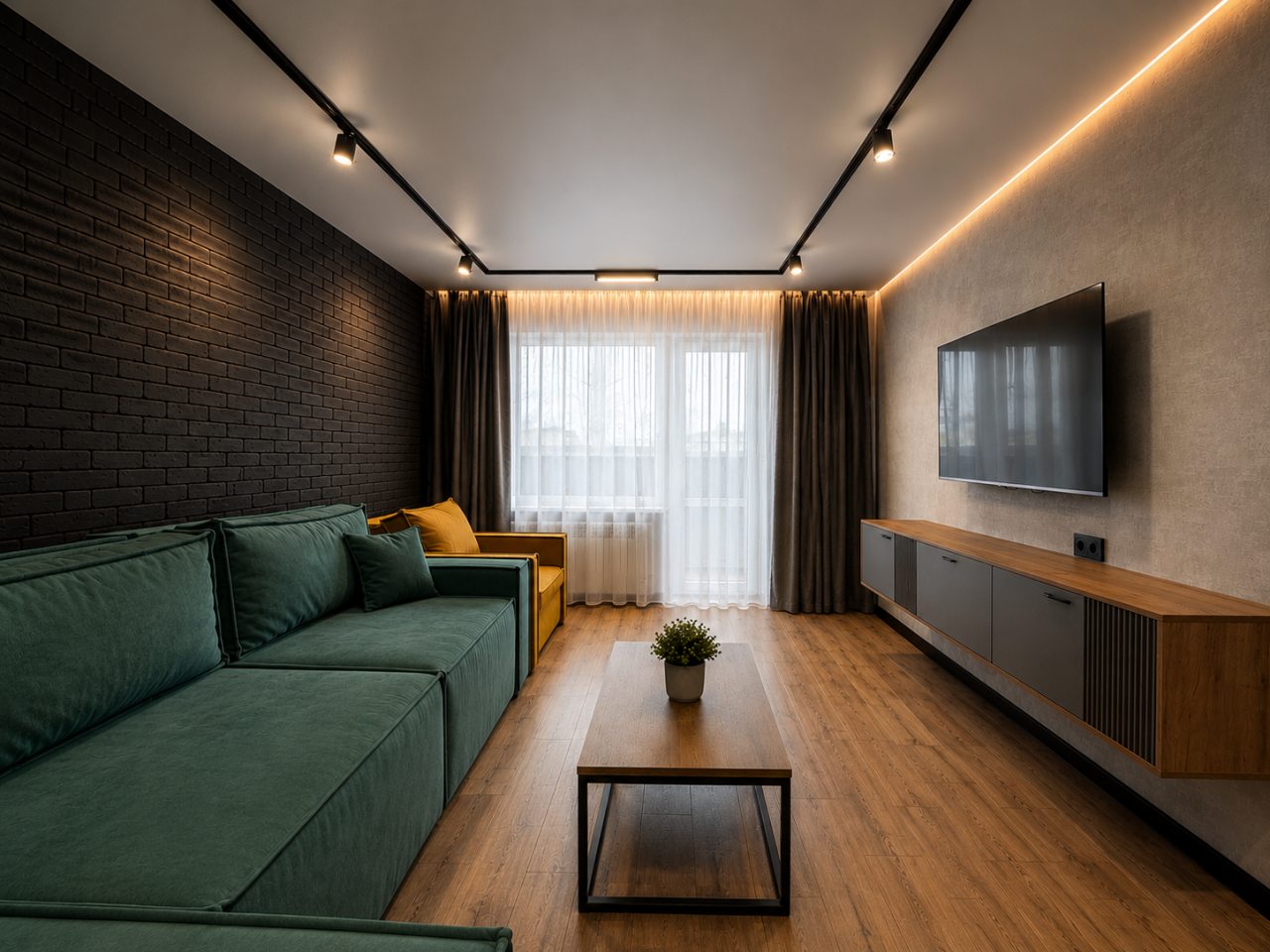 Апартаменты (ApartMari Стильная 3-комнатная квартира в центре Калининграда возле острова Канта), Апартаменты ApartMari на Октябрьской 27