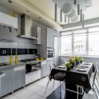 Квартира (Для 7 гостей SunSet Большая медведица), Апартаменты SunSet на Воровского 24