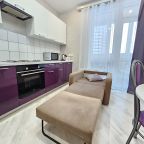Квартира (Для 5-ти гостей SunSet Сиреневый вайб), Апартаменты SunSet на Маршала Баграмяна 4