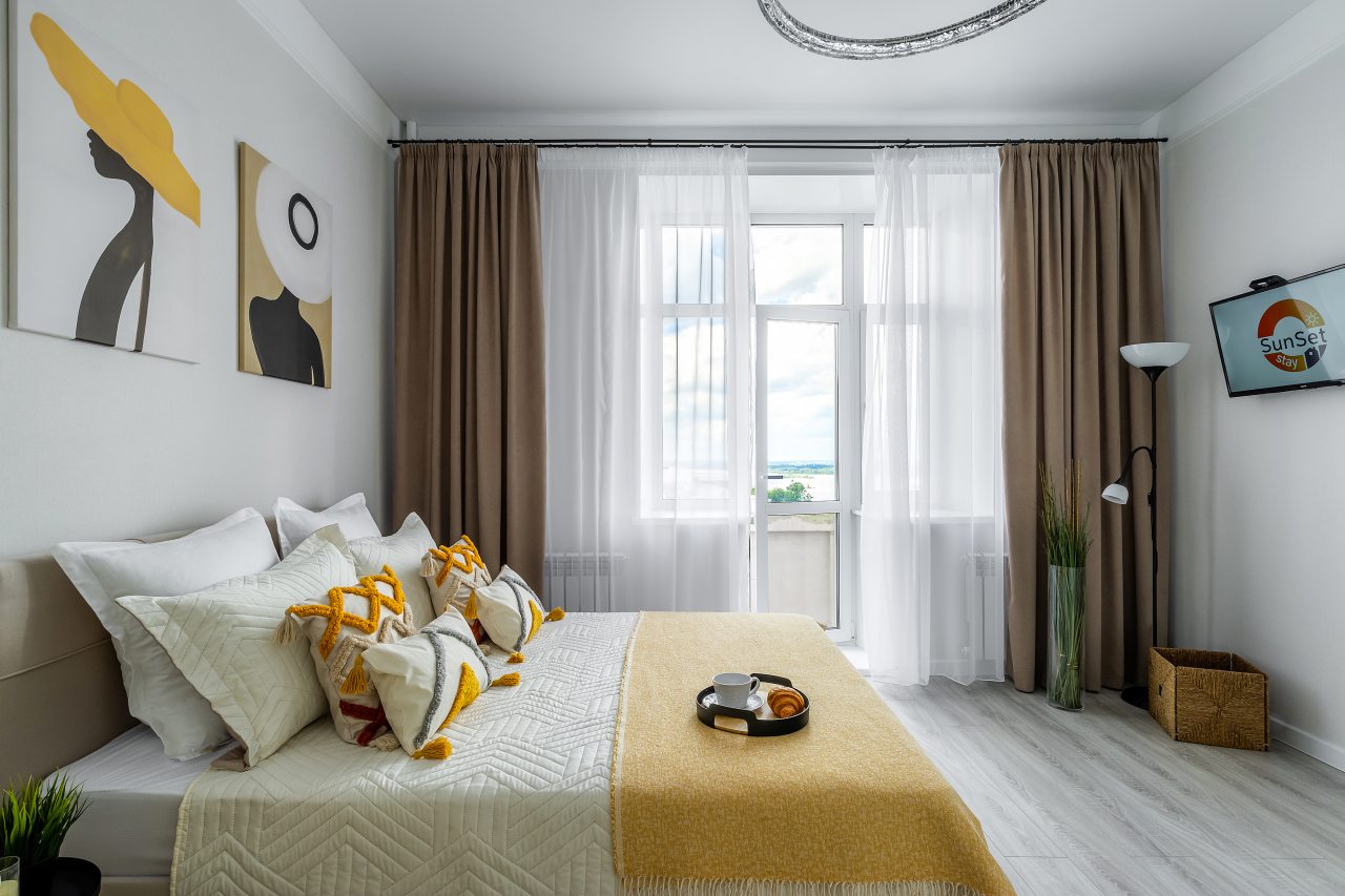 Квартира (Для 5-ти гостей SunSet на Минина), Апартаменты SunSet на Минина 1