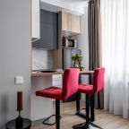 Квартира (Студия для 3-х гостей SunSet Красный бархат), Апартаменты SunSet Красный бархат