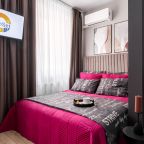 Квартира (Студия для 3-х гостей SunSet Красный бархат), Апартаменты SunSet Красный бархат