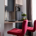 Квартира (Студия для 3-х гостей SunSet Красный бархат), Апартаменты SunSet Красный бархат