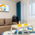 Квартира (Студия для 4-х гостей SunSet Синее золото), Апартаменты SunSet Синее золото