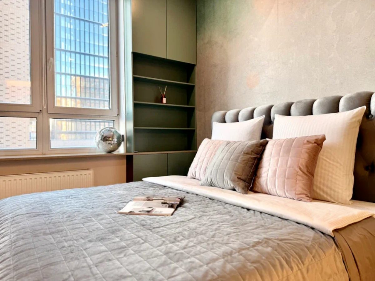 Студио (Уютные Моменты с большим зеркалом), Апартаменты Моменты на Большой Филёвской