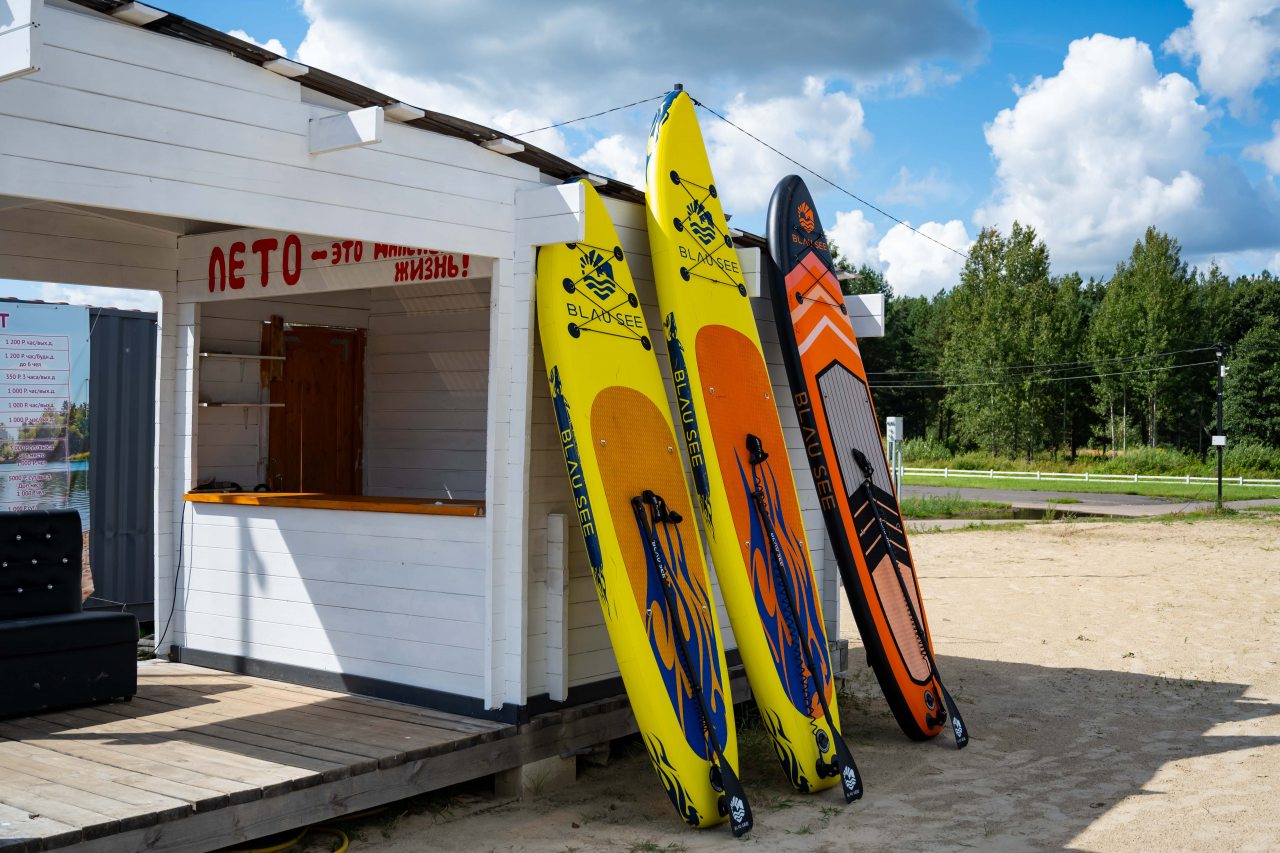 Прокат лодок, Парк-Отель Запольский берег