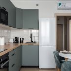 Квартира (Smart Apart видовая квартира 38 этаж рядом с Москва-Сити для 5 гостей), Апартаменты Smart Apart на Мукомольном