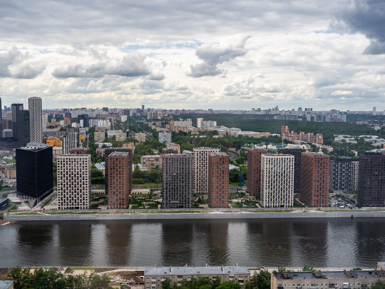 Квартира (Smart Apart видовая квартира 38 этаж рядом с Москва-Сити для 5 гостей), Апартаменты Smart Apart на Мукомольном