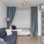 Квартира (Smart Apart видовая квартира 28 этаж около Москва-Сити для 5 гостей), Апартаменты Smart Apart на Мукомольном