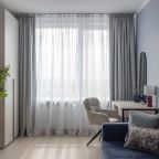 Квартира (Smart Apart видовая квартира 28 этаж около Москва-Сити для 5 гостей), Апартаменты Smart Apart на Мукомольном