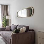 Квартира (Smart Apart видовая квартира 25 этаж около Москва-Сити), Апартаменты Smart Apart на Мукомольном