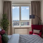 Квартира (Smart Apart видовая квартира 25 этаж около Москва-Сити), Апартаменты Smart Apart на Мукомольном