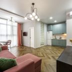 Апартаменты (Стильная квартира с панорамными окнами в ЖК Рассказово), Апартаменты Квартира Есть на Андрея Тарковского 10