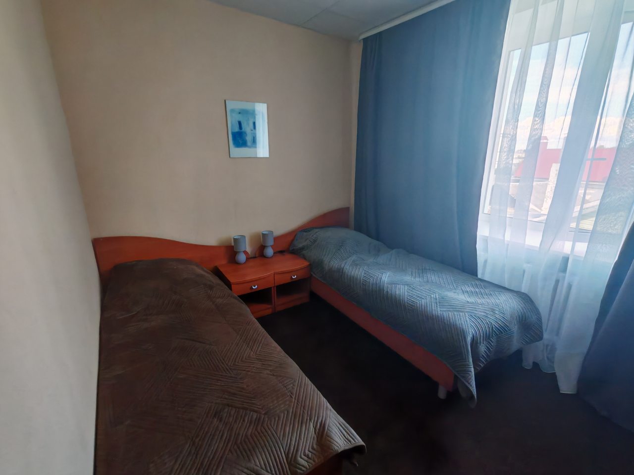 Двухместный (С 2 отдельными кроватями), Отель Сити