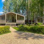 Коттедж (Дубль1 с панорамной сауной и купелью), Коттедж Дубль-дом в Green Forest Club