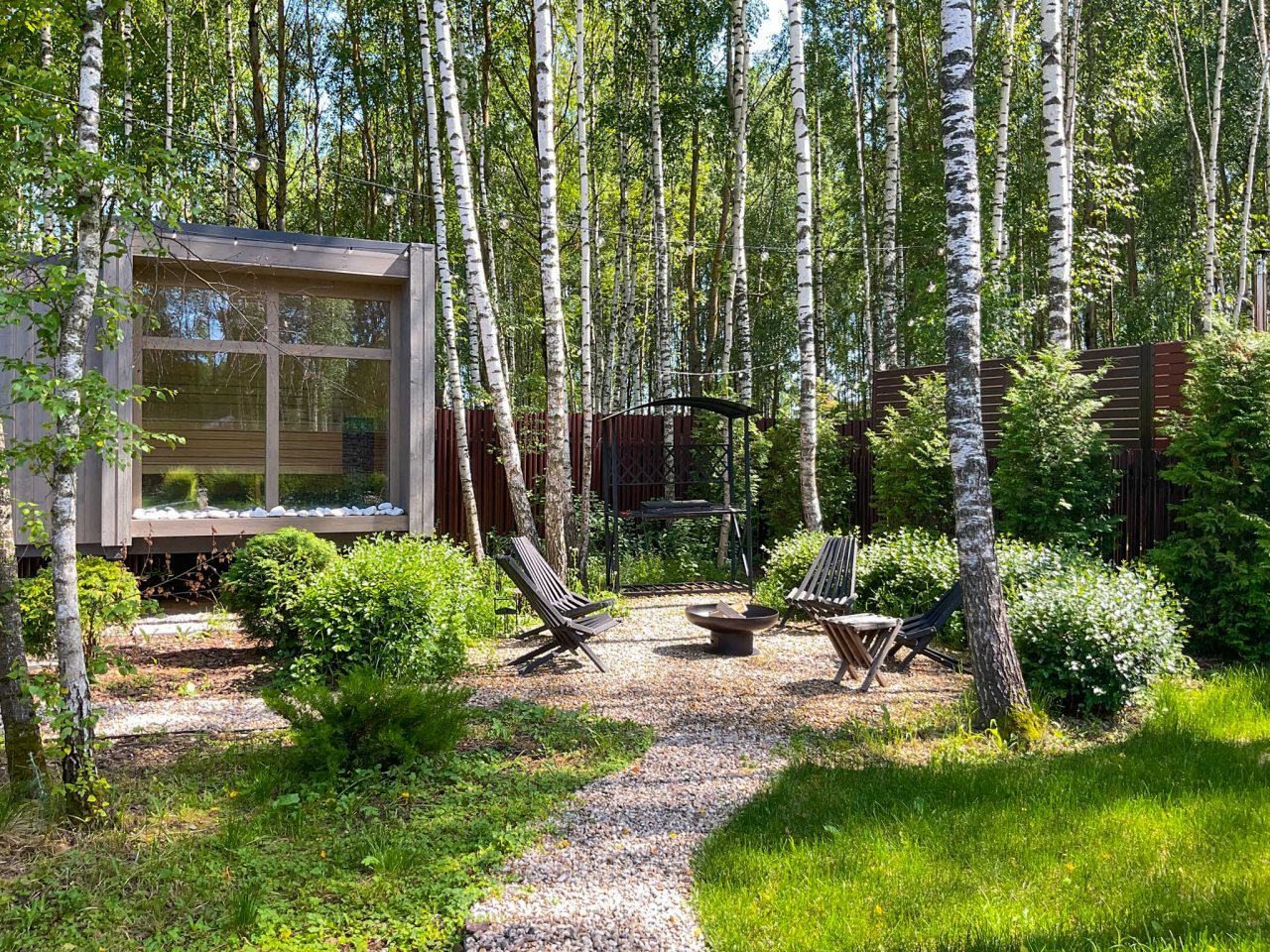 Коттедж (Дубль1 с панорамной сауной и купелью), Коттедж Дубль-дом в Green Forest Club