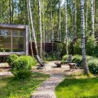 Коттедж (Дубль1 с панорамной сауной и купелью), Коттедж Дубль-дом в Green Forest Club