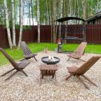 Коттедж (Дубль3 с панорамной сауной и купелью), Коттедж Дубль-дом в Green Forest Club
