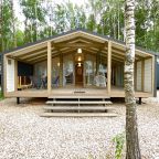 Коттедж (Дубль3 с панорамной сауной и купелью), Коттедж Дубль-дом в Green Forest Club