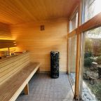 Панорамная сауна и сауна в доме, Коттедж Дубль-дом в Green Forest Club