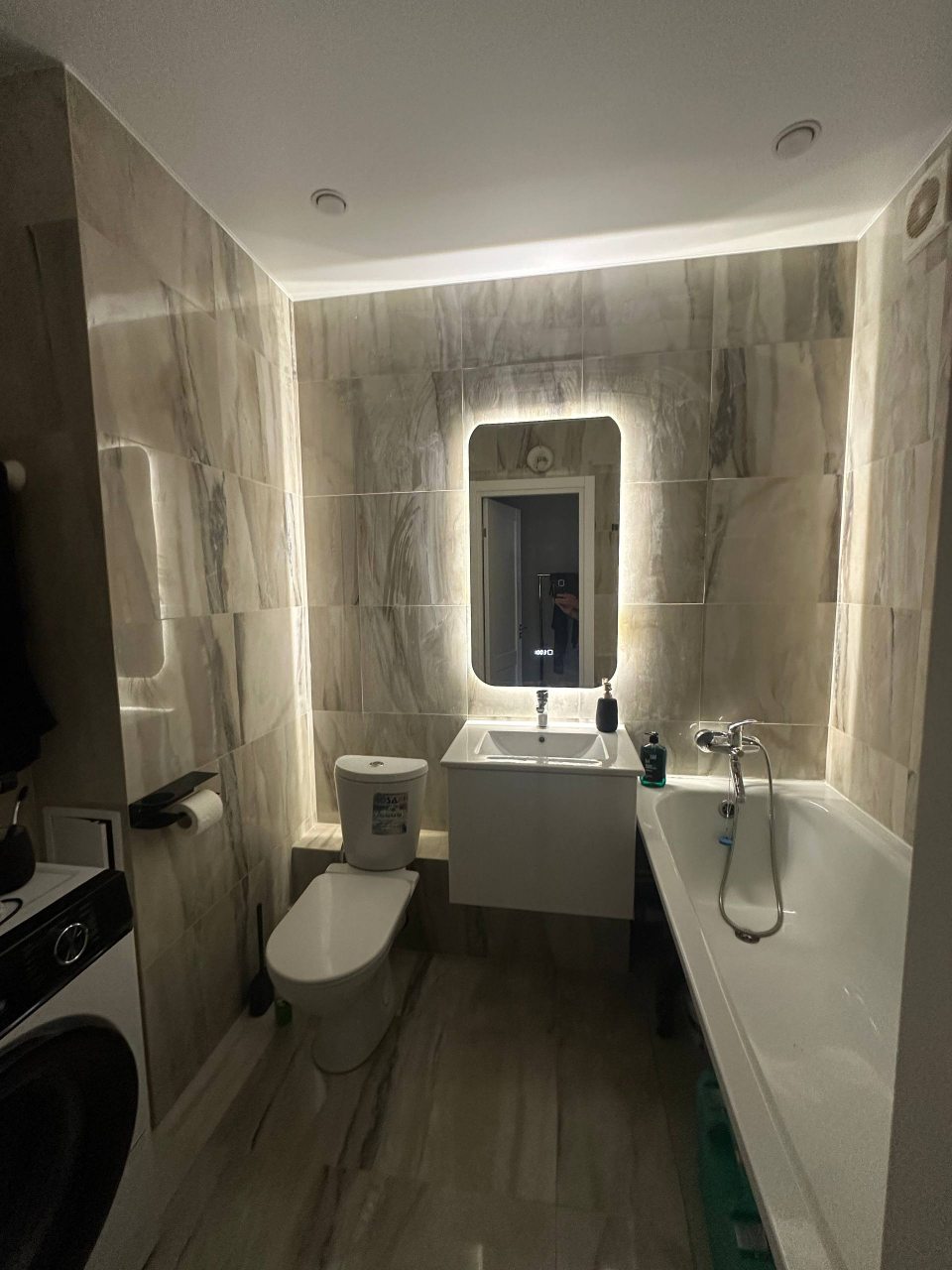 Двухместный (Квартира-студия, 31 м², 1 кровать), Апартаменты На Охтинской аллее