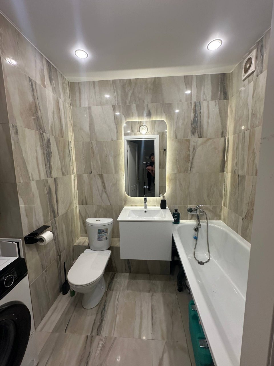 Двухместный (Квартира-студия, 31 м², 1 кровать), Апартаменты На Охтинской аллее