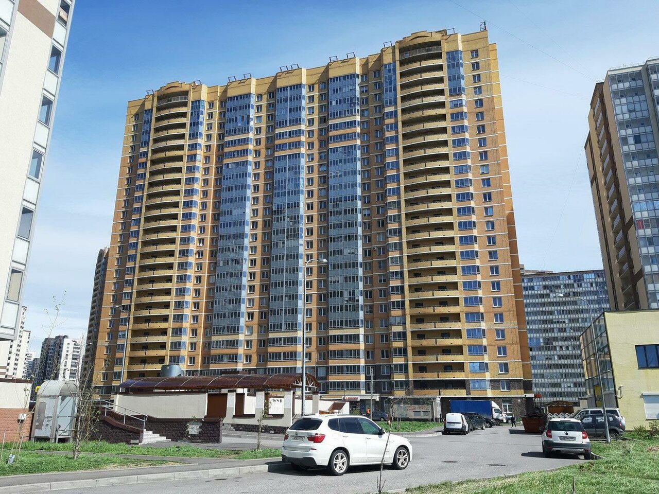 Двухместный (Квартира-студия, 31 м², 1 кровать), Апартаменты На Охтинской аллее