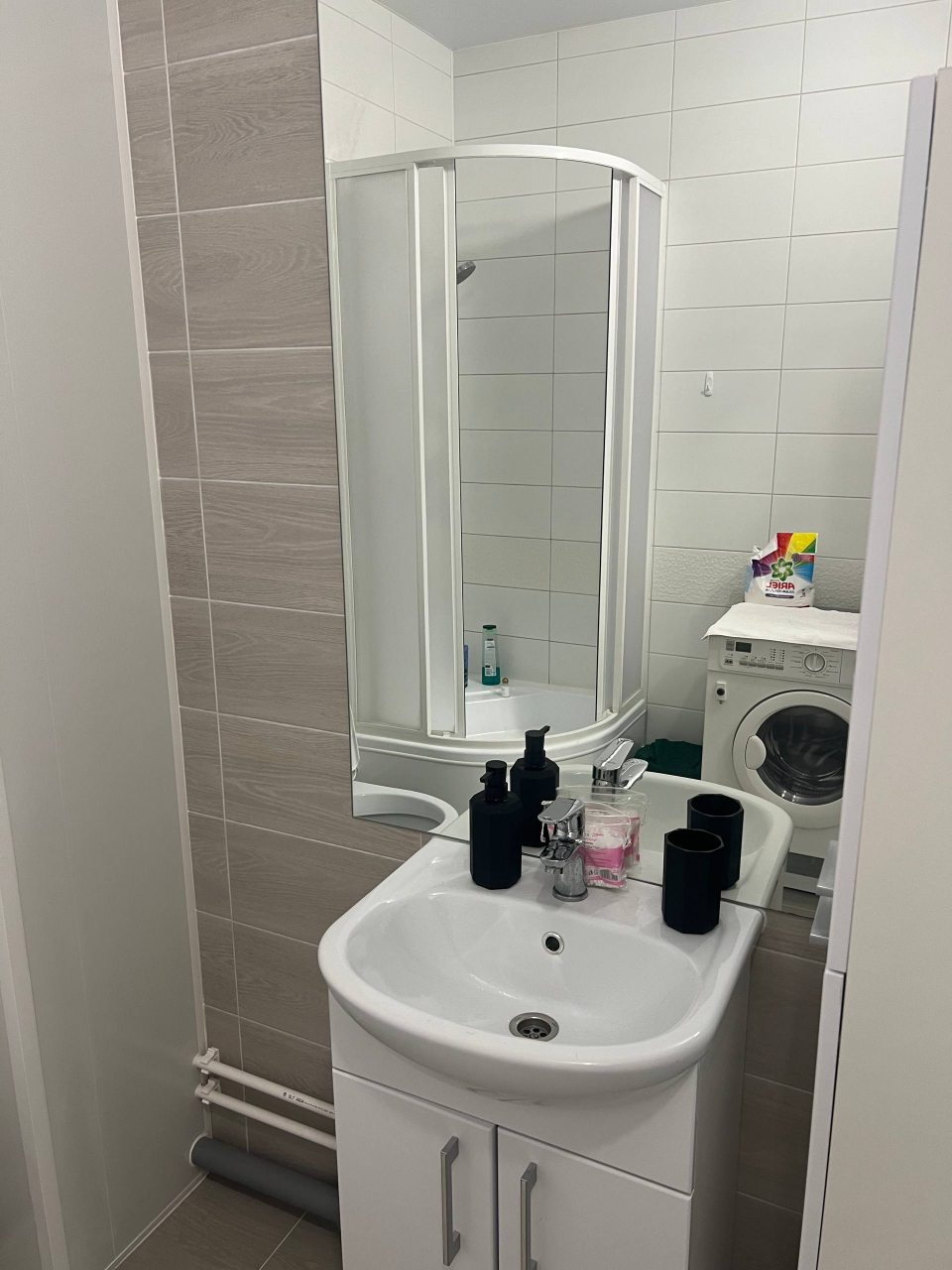 Трёхместный и более (Квартира-студия, 31 м², 2 кровати), Апартаменты На проспекте Авиаконструкторов