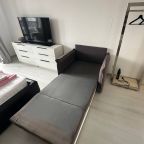 Трёхместный и более (Квартира-студия, 31 м², 2 кровати), Апартаменты На проспекте Авиаконструкторов