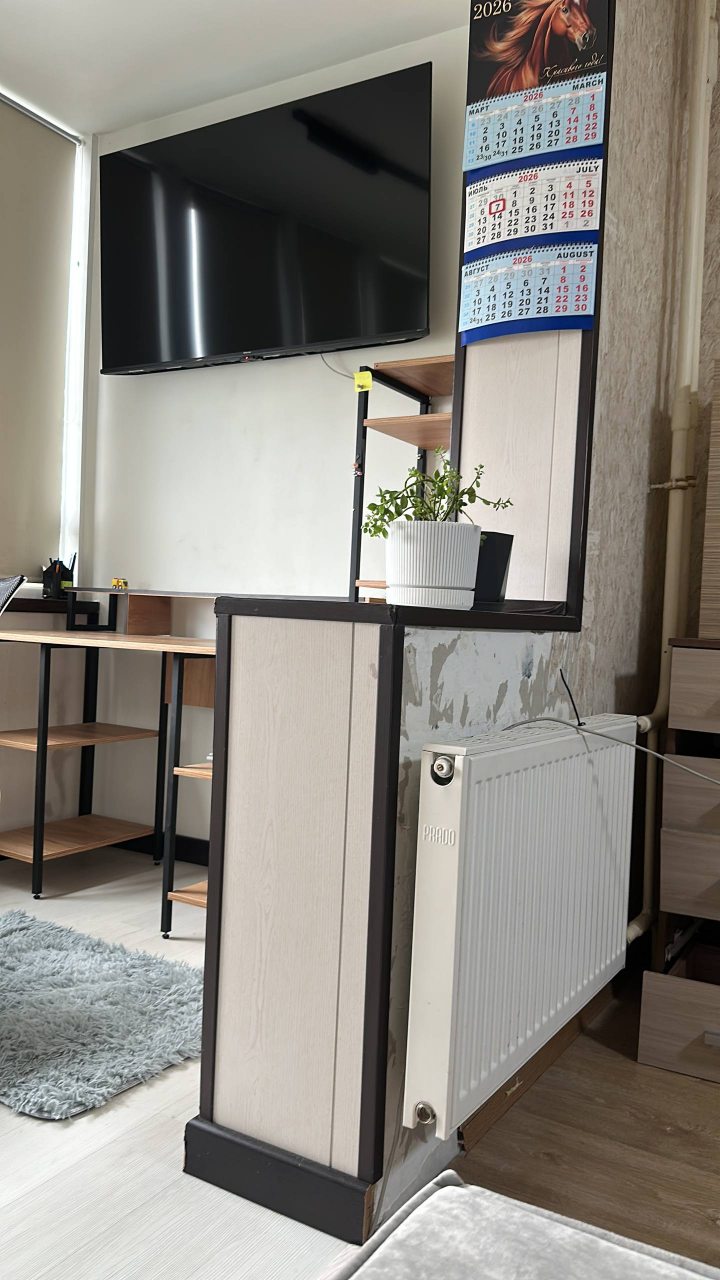 Трёхместный и более (Квартира-студия, 30 м², 2 кровати), Апартаменты На проспекте Авиаторов Балтики 17