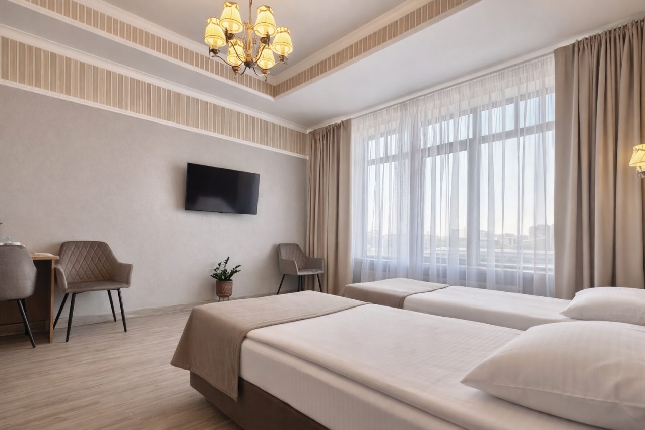 Трехместный (Улучшенный с видом на город), Отель VALORANTA