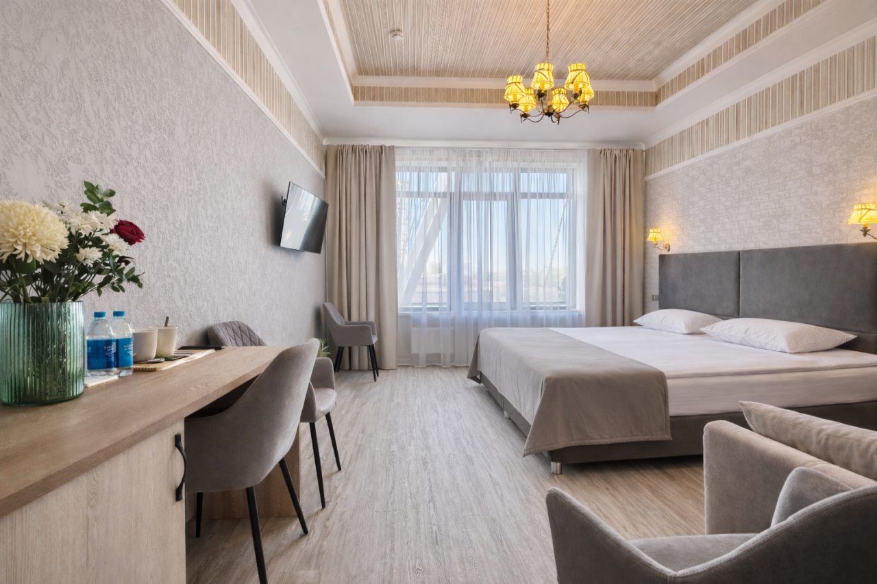 Трехместный (Улучшенный с видом на город), Отель VALORANTA