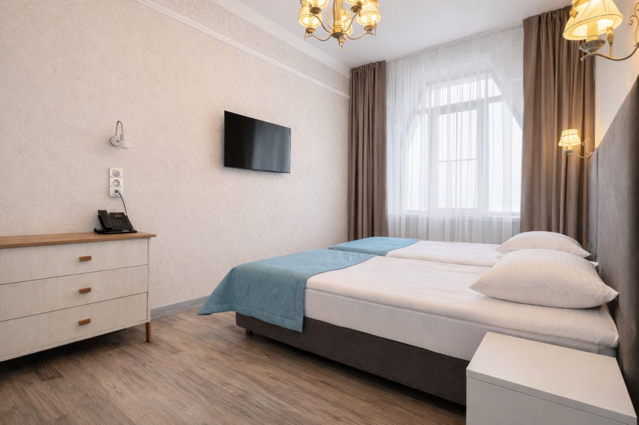 Четырехместный (Видовой двухкомнатный с кухней), Отель VALORANTA