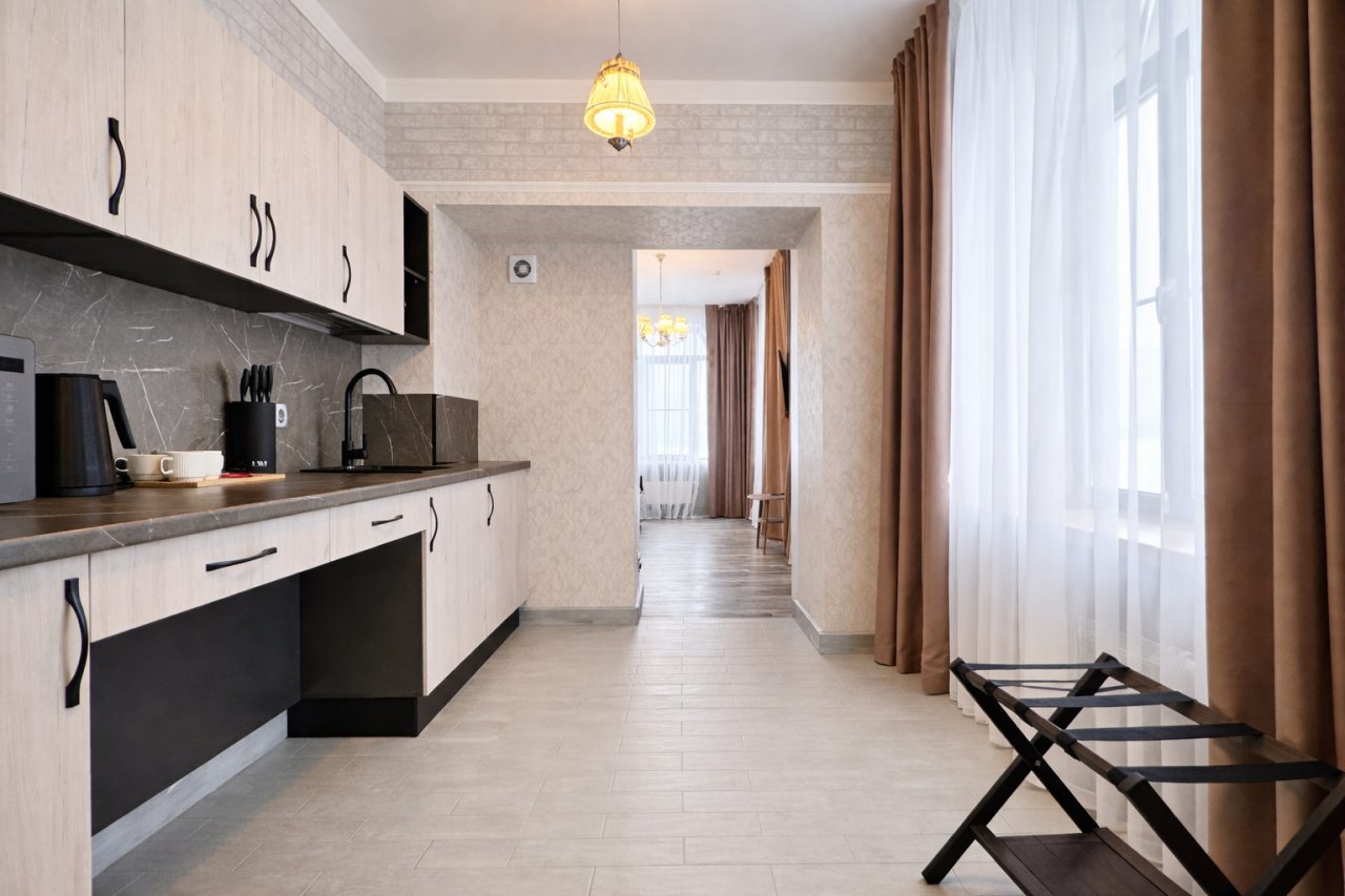 Четырехместный (Видовой двухкомнатный с кухней), Отель VALORANTA