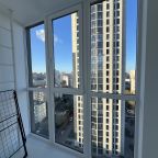 Лоджия с панорамным остеклением. Шикарный вид на город